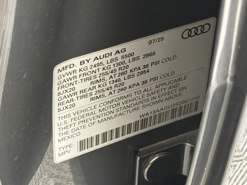 Certified 2025 Audi Q5 Prestige AWD/4WD image 27