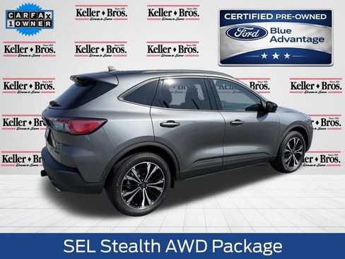 Certified 2022 Ford Escape SEL w/ SEL Stealth AWD Package image 7