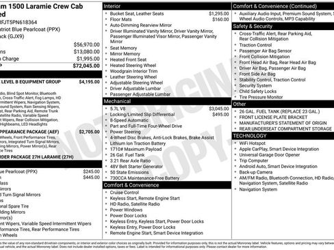 Used 2023 RAM 1500 Laramie AWD/4WD image 27