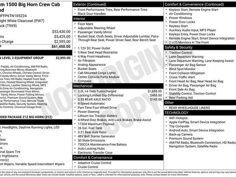 New 2026 RAM 1500 Big Horn AWD/4WD image 5