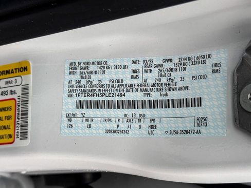 Used 2023 Ford Ranger XLT w/ Equipment Group 302A High image 23