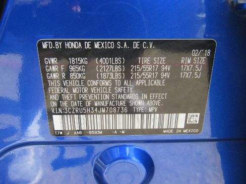 Used 2018 Honda HR-V LX image 50