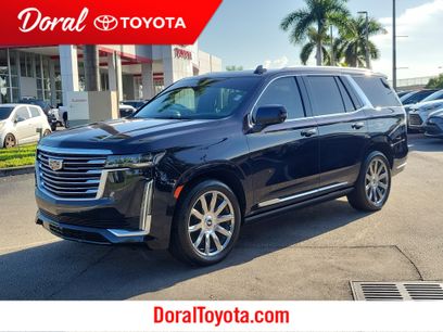 Used 2023 Cadillac Escalade Premium Luxury Platinum w/ LPO, Floor Liner Package