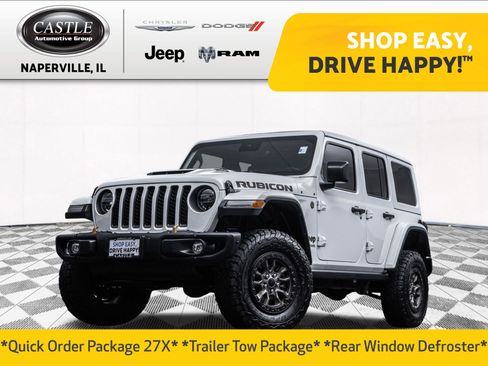 Used 2022 Jeep Wrangler Unlimited Rubicon w/ Trailer Tow Package AWD/4WD image 1