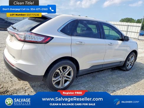 Used 2018 Ford Edge Titanium w/ Technology Package FWD image 4