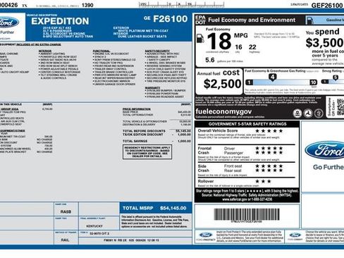 Used 2016 Ford Expedition XLT w/ Equipment Group 202A RWD image 29