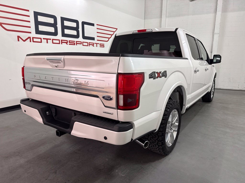 Used 2018 Ford F150 Platinum w/ Equipment Group 701A Luxury AWD/4WD image 4