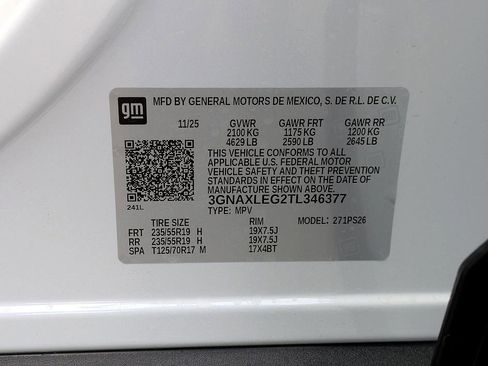 New 2026 Chevrolet Equinox RS w/ Convenience Package III image 35