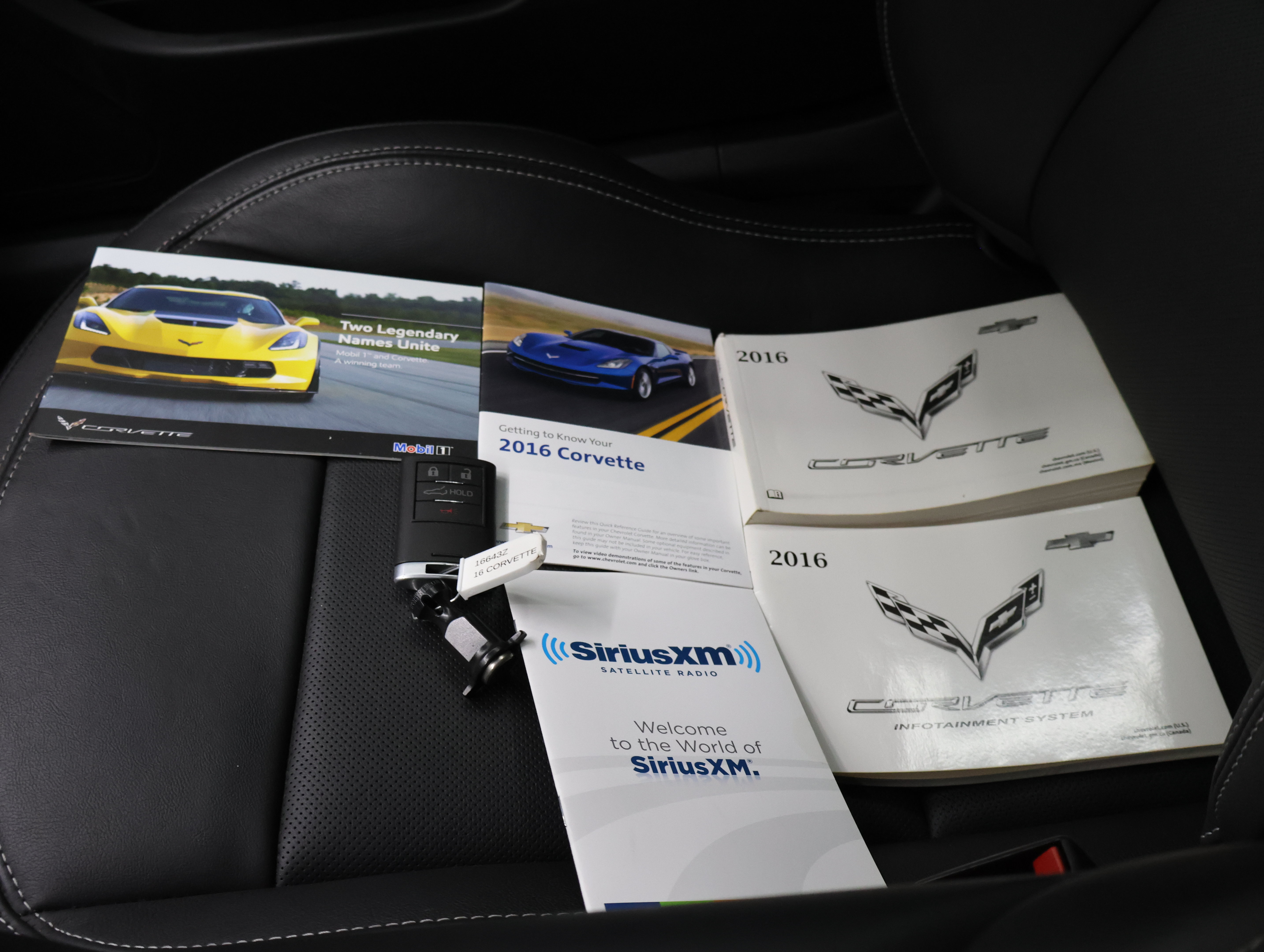 Used 2016 Chevrolet Corvette Stingray Coupe w/ Carbon Flash Badge Package RWD image 42