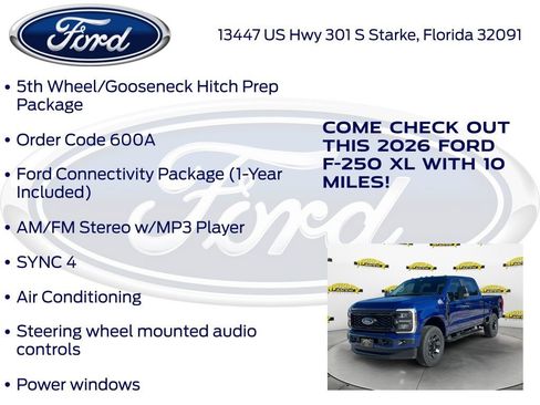 New 2026 Ford F250 XL w/ STX Appearance Package image 20