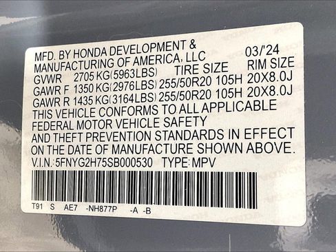 Used 2025 Honda Pilot Touring image 33