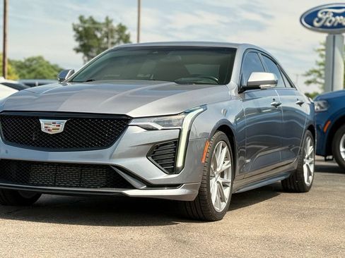 Used 2021 Cadillac CT4 V w/ Technology Package AWD/4WD image 47