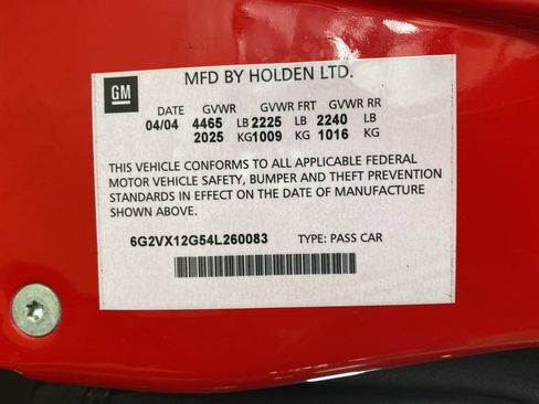 Used 2004 Pontiac GTO RWD image 25