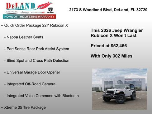 New 2026 Jeep Wrangler Rubicon AWD/4WD image 25
