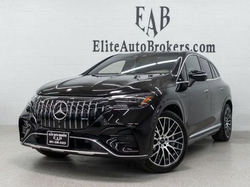 Used 2024 Mercedes-Benz EQE AMG 4MATIC SUV w/ Winter Package image 1