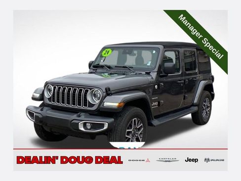 Used 2024 Jeep Wrangler Sahara w/ Safety Group image 1