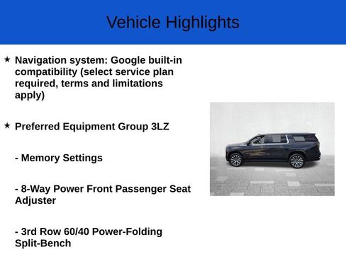 New 2026 Chevrolet Suburban High Country RWD image 2