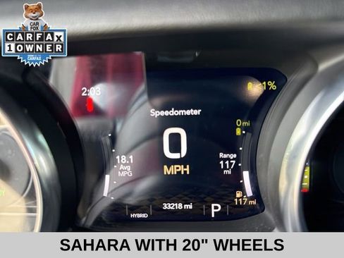 Used 2023 Jeep Wrangler Unlimited Sahara w/ Cold Weather Group AWD/4WD image 9