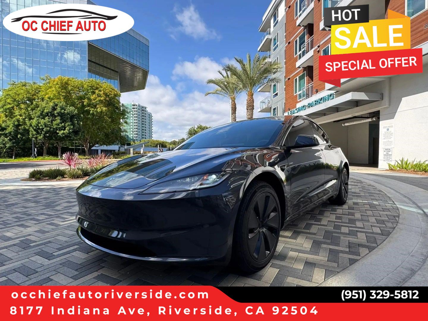 Used 2024 Tesla Model 3 Long Range RWD image 1