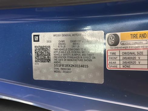 Used 2019 Chevrolet Camaro LT w/ RS Package RWD image 30