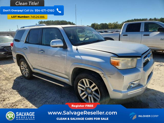 Used 2012 Toyota 4Runner Limited AWD/4WD image 5