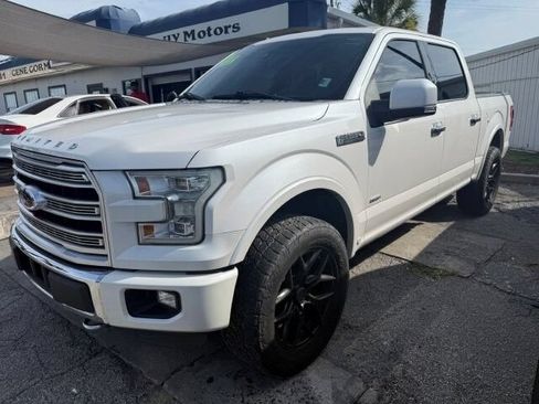 Used 2016 Ford F150 Limited w/ Trailer Tow Package AWD/4WD image 3