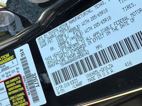 New 2025 Toyota Sequoia 4WD image 20