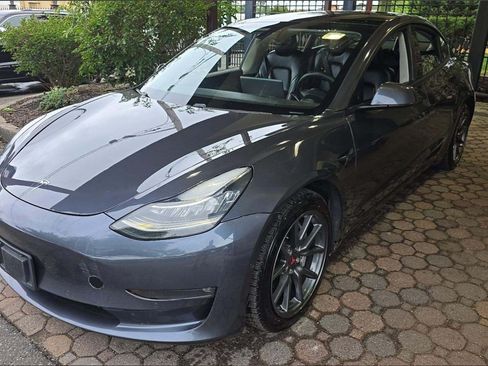 Used 2021 Tesla Model 3 Long Range AWD/4WD image 1