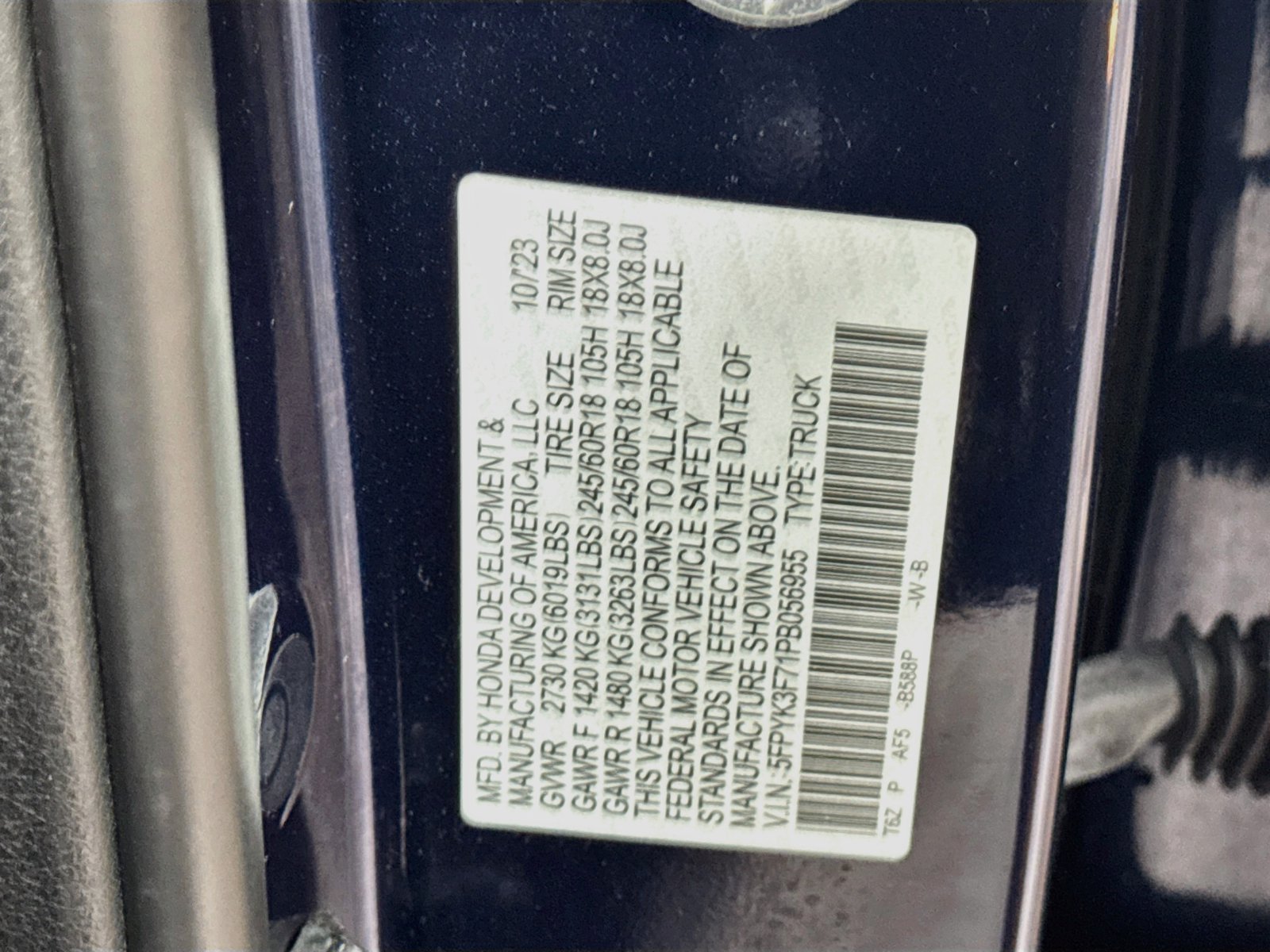 Used 2023 Honda Ridgeline RTL-E image 29