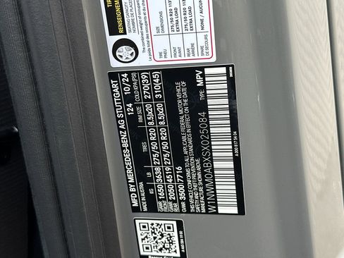 Used 2025 Mercedes-Benz G 580 w/ EQ Technology image 25