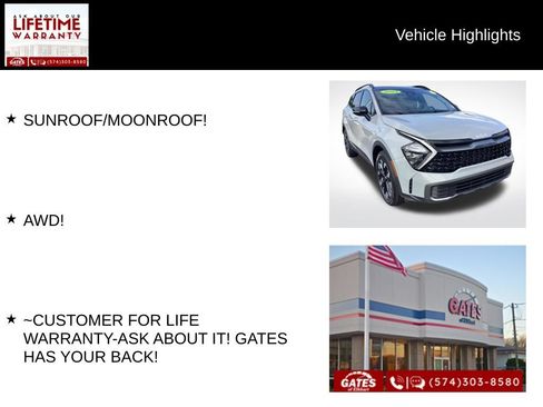 Used 2023 Kia Sportage X-Line w/ X-Line Premium Package AWD/4WD image 7