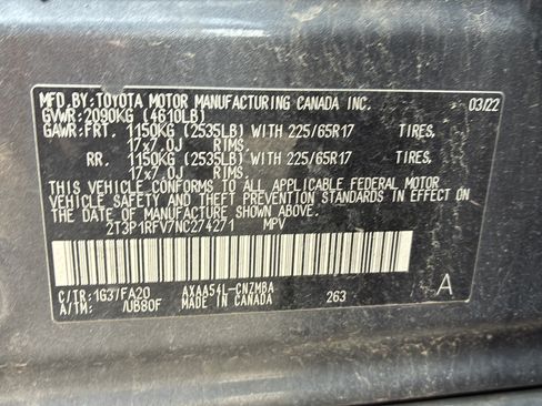 Used 2022 Toyota RAV4 XLE AWD/4WD image 38