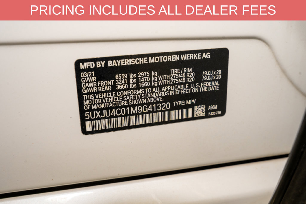 Used 2021 BMW X5 M50i w/ Executive Package AWD/4WD image 26