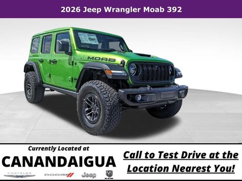 New 2026 Jeep Wrangler Unlimited Rubicon 392 AWD/4WD image 1
