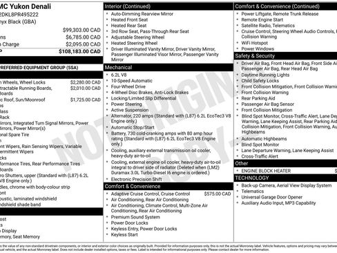 Used 2023 GMC Yukon Denali AWD/4WD image 10