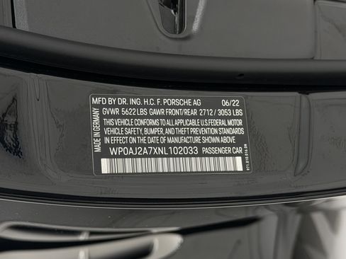 Certified 2022 Porsche Panamera 4 Platinum Edition image 60