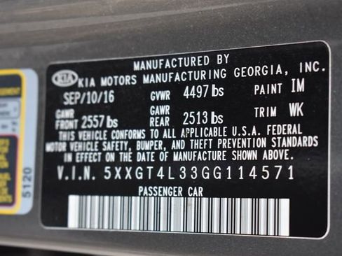 Used 2016 Kia Optima LX image 14
