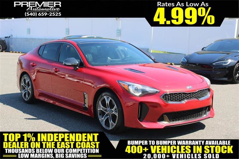 Used 2021 Kia Stinger GT-Line w/ Sun & Sound Package RWD image 1