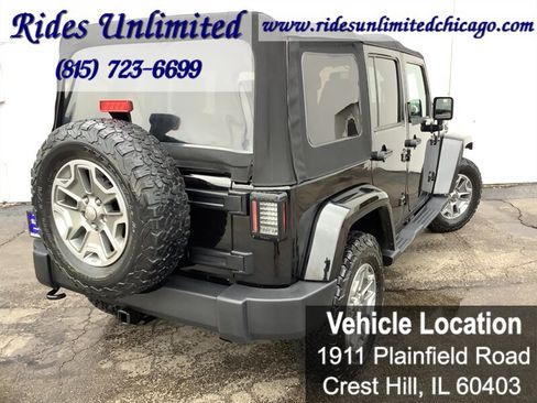 Used 2015 Jeep Wrangler Unlimited Rubicon w/ Dual Top Group AWD/4WD image 5