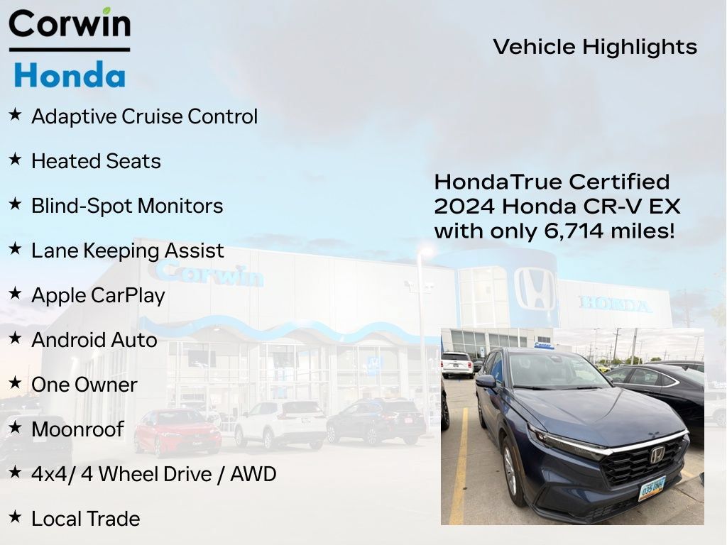 Used 2024 Honda CR-V EX image 9