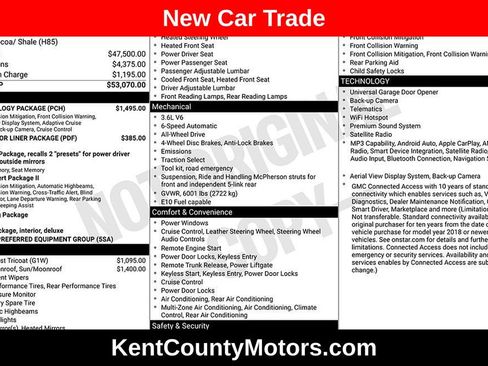 Used 2019 GMC Acadia Denali w/ Technology Package AWD/4WD image 1