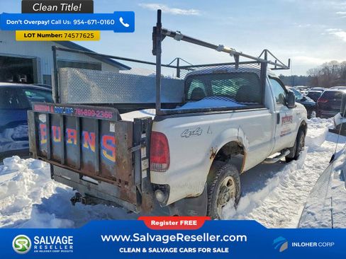 Used 2007 Ford F250 4x4 Regular Cab Super Duty image 4