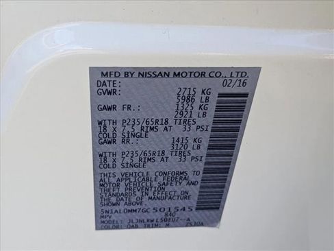 Used 2016 INFINITI QX60 AWD w/ Premium Package image 23