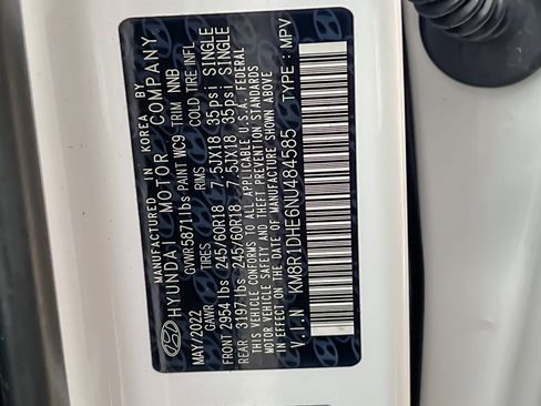 Used 2022 Hyundai Palisade SE w/ Cargo Package image 40