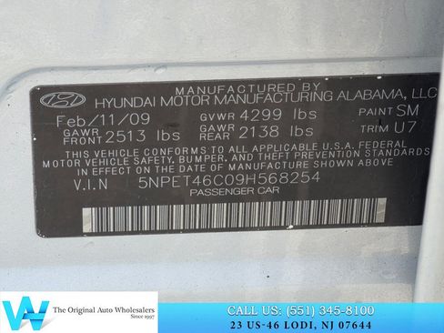 Used 2009 Hyundai Sonata GLS FWD image 23