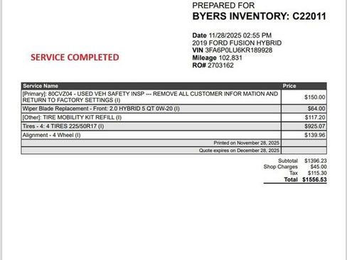 Used 2019 Ford Fusion SE image 47