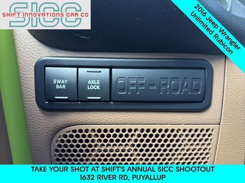 Used 2016 Jeep Wrangler Unlimited Rubicon image 21