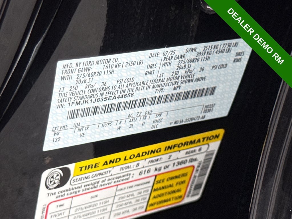 Used 2025 Ford Expedition Max Active AWD/4WD image 31