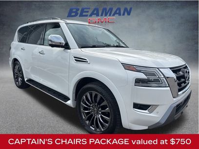 Used 2023 Nissan Armada Platinum w/ Captain's Chairs Package