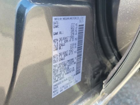 New 2026 Nissan Frontier SV w/ SV Convenience Package image 31